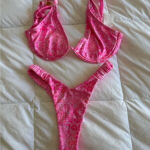 Kulani Kinis Pink Paisley Bikini